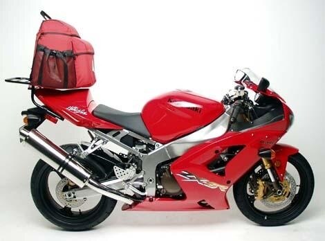 Kawasaki ZX-6R, ZX-6RR (ZX 636 B1) (2003) – Motorcycle Luggage